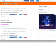 Tablet Screenshot of gemmafrances.canalblog.com