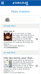 Mobile Screenshot of feesmaison.canalblog.com