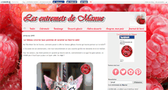 Desktop Screenshot of entremetmanue.canalblog.com