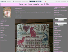 Tablet Screenshot of blogdejulie.canalblog.com