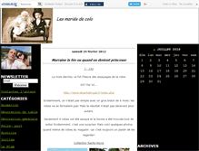 Tablet Screenshot of mariesdecolo.canalblog.com
