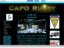 Tablet Screenshot of caporugby.canalblog.com