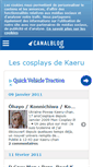 Mobile Screenshot of kaerunocosplay.canalblog.com