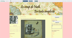 Desktop Screenshot of lescrapdenath.canalblog.com