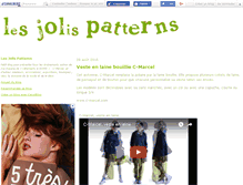 Tablet Screenshot of jolispatterns.canalblog.com