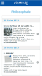 Mobile Screenshot of pierrephilosopha.canalblog.com