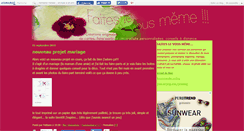 Desktop Screenshot of faiteslevousmeme.canalblog.com