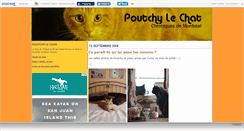 Desktop Screenshot of poutchylechat.canalblog.com