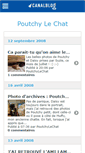 Mobile Screenshot of poutchylechat.canalblog.com