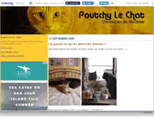 Tablet Screenshot of poutchylechat.canalblog.com