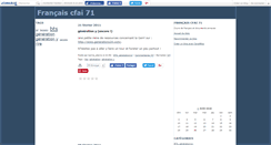 Desktop Screenshot of francaiscfai71.canalblog.com