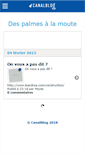 Mobile Screenshot of moute.canalblog.com