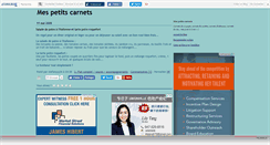 Desktop Screenshot of mespetitscarnets.canalblog.com