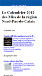 Mobile Screenshot of calendriermiss.canalblog.com