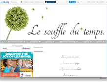 Tablet Screenshot of lesouffledutemps.canalblog.com
