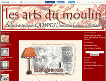 Tablet Screenshot of lesartsdumoulin.canalblog.com