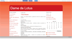 Desktop Screenshot of dame2lotus.canalblog.com