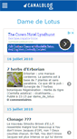 Mobile Screenshot of dame2lotus.canalblog.com