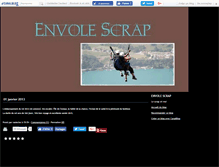 Tablet Screenshot of envolescrap.canalblog.com