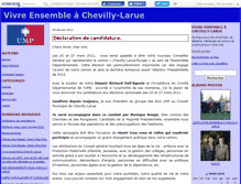 Tablet Screenshot of ensemblechevilly.canalblog.com