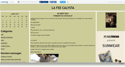 Desktop Screenshot of lafeecalysta.canalblog.com