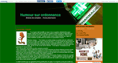 Desktop Screenshot of humourordonnance.canalblog.com