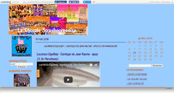 Desktop Screenshot of choralestrasbour.canalblog.com