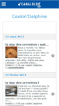 Mobile Screenshot of cookindelphine.canalblog.com