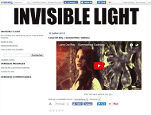 Tablet Screenshot of invisiblelight.canalblog.com