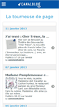 Mobile Screenshot of feuilletine.canalblog.com