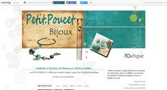 Desktop Screenshot of poucetbijoux.canalblog.com