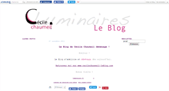Desktop Screenshot of cecilechaumeil.canalblog.com