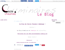 Tablet Screenshot of cecilechaumeil.canalblog.com
