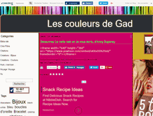Tablet Screenshot of lescouleursdegad.canalblog.com