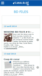 Mobile Screenshot of bdfileslewebzine.canalblog.com