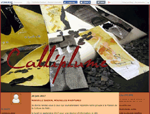 Tablet Screenshot of calliplume.canalblog.com