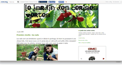 Desktop Screenshot of lescerisesvertes.canalblog.com