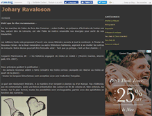 Tablet Screenshot of joharyravaloson.canalblog.com