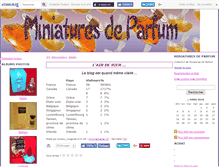 Tablet Screenshot of miniparfums.canalblog.com