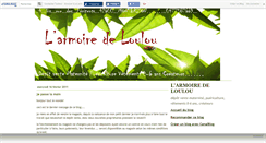 Desktop Screenshot of larmoiredeloulou.canalblog.com