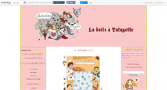 Desktop Screenshot of boiteatatayette.canalblog.com
