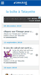 Mobile Screenshot of boiteatatayette.canalblog.com