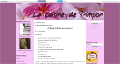 Desktop Screenshot of cuisinedepimpon.canalblog.com