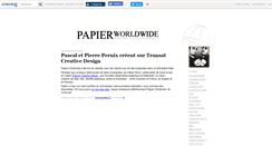 Desktop Screenshot of papier.canalblog.com