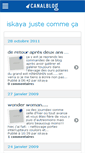 Mobile Screenshot of iskaya.canalblog.com