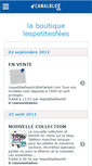 Mobile Screenshot of laboutiquelpf.canalblog.com