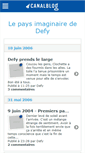 Mobile Screenshot of defyblog.canalblog.com