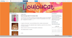 Desktop Screenshot of louloucat.canalblog.com