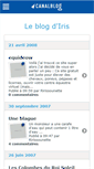 Mobile Screenshot of leblogdiris.canalblog.com