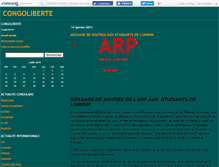 Tablet Screenshot of congoliberte.canalblog.com